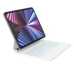Size_2024 iPad Air 13インチ (M2)_Color_ホワイト QERDAOYI マジックキーボード 2024 iPad Air 13インチ (M2) iPad Pro第3/4/5/6世代12.9インチに適用 iPadキー