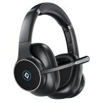 EMEET ヘッドセット Bluetooth 5.0 ワイヤレス 6つマイク付きヘッドセット ANC アクティブノイズキャンセリング ENC ?