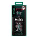 Schick(シック) 鬼滅の刃 竈門炭治郎 モデル ハイドロ5 プレミアム ホルダー (刃付き + 替刃4コ) カミソリスタンド&缶ケース