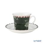 【並行輸入品】 ウェッジウッド(Wedgwood) マンハッタン ティーカップ&ソーサー デルフィ 80ml
