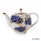 ロシア食器 インペリアル・ポーセリン ゴールデンガーデン ティーポット(チューリップ)600ml