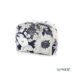 リバティプリント(LIBERTY PRINT)を使用したミニポーチ スウィムダンクレア ネイビー 11×4×10cm 日本製