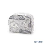 リバティプリント(LIBERTY PRINT)を使用したミニポーチ スウィムダンクレア グレー 11×4×10cm 日本製