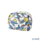 リバティプリント(LIBERTY PRINT)を使用したミニポーチ コンサバトリーフルーツ イエロー 11×4×10cm 日本製