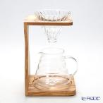 ショッピングハリオ ハリオ V60 オリーブウッドスタンドセット VSS-1206-OV