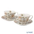 ショッピングduo DUO フローラルシリーズ イングリッシュローズ カップ＆ソーサー ホワイト ペア 250ml カップアンドソーサー