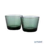 【並行輸入品】 イッタラ(iittala) ツンドラ タンブラー 160ml パイングリーン 1070604 ペア 北欧
