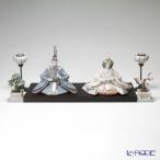 並行輸入品 リヤドロ 雛人形セット 内親王 08049 親王 08050 【ぼんぼり・桜・橘付】