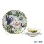 並行輸入品 ウェッジウッド(Wedgwood) ワンダーラスト トリオセット ウォーターリリー