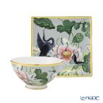 【並行輸入品】 ウェッジウッド(Wedgwood) ワンダーラスト ウォーターリリー スモールボウル&スクエアトレイ セット