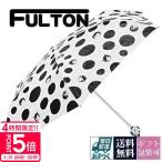 フルトン FULTON 傘 折りたたみ傘 ルルギネス 正規品 LULU GUINNESS コラボ ドット柄 軽量 レディース 秋雨 秋の長雨 対策