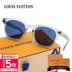 ルイヴィトン サングラス 正規品 紫外線 カット uv 100% LOUIS VUITTON サングラス LV シグネチャー・スクエア ラウンド ホワイトブルー Z1964U