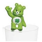 【GoodLuck Bear】 PUTITTO Care Bears ケアベア