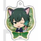 【バルバトス】 Obey Me!×mixx garden 黒猫執事喫茶 トレーディングミニキャラアクリルボールチェーン