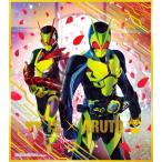 ショッピング仮面ライダーダブル 【[金色+赤色のダブル箔押し] No.03 ゼロワン ＆ ゼロツー】 仮面ライダー 色紙ART 9