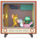 ショッピング花火 【花火はすごいぞ】 フィギュア 52TOYS BLINDBOX トムとジェリー クラシックモーメント