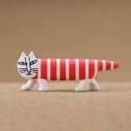 【ストライプレッド（Red stripes Cat）】 カプセルQミュージアム リサ・ラーソン Mikey Lots of cats Collection Vol.2