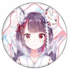 【神成シオン】 ホログラム缶バッジ(65mm) VTuberなんだが配信切り忘れたら伝説になってた 01