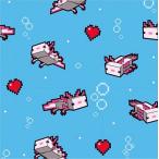 【31 ウーパールーパー (レア) 】マインクラフト MINECRAFT ツインウエハース