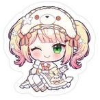 【25 桃鈴ねね】ホロライブプロダクション チョコクランチ vol.2 ※ステッカーのみ