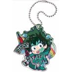 【緑谷出久】 ぴた!でふぉめ 僕のヒーローアカデミア レインコート アクリルキーホルダー