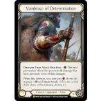 【コールド・FOIL】フレッシュ＆ブラッド OUT 174 Vambrace of Determination (L レジェンダリー) Outsiders