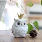 ★レジンアンティークアニマルクラウンオウル(S)