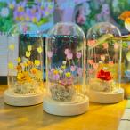 プレゼント　ギフト　LEDフラワーアレンジドーム Ｌ　花 母の日 お誕生日 贈り物