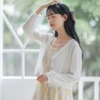 シアーカーディガン カーディガン 春夏 レディース 薄手 ショート丈 大きいサイズ 白 長袖 オフィス 羽織もの 夏用 薄手カーディガン サマーカーディガン