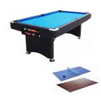  бильярдный стол стол для бизнеса для бытового использования 7 футов forute крыло складной карман in JBS Black Ibex черный I Beck s стол верх теннисный стол есть 