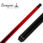 Scorpion SCO120 красный карбоновый волокно Play кий 