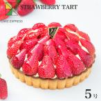 いちごタルト 5号 バースデーケーキ 誕生日ケーキ 4〜6名様用 ストロベリー 苺 イチゴ