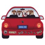  dog magnet car . dog .. dog goods stylish lovely good-looking pad entranceway pair trace miscellaneous goods magnet car stick dog dog sticker present Father's day 