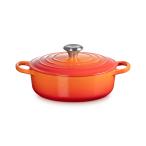 ル・クルーゼ 公式 ルクルーゼ Le Creuset 鍋 IH IH対応 両手鍋 ｜ シグニチャー ココット・ジャポネーズ 24cm ｜ プレゼント ギフト 贈り物 結婚祝い