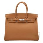 エルメス　バーキン35　ゴールド　トゴ　シルバー金具