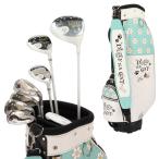  женский da Lee na кошка Golf комплект клюшек (W1,W4,UT5,I7,I9,PW,SW,PT) светло-зеленый начинающий правый для 