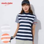 ショッピング女性用 ゴルフ レディース/女性用 マリクレール 半袖モックネック 714631