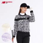 ゴルフ レディース/女性用 ニューバランス クルーネックニットプルオーバー 4270505