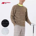  Golf мужской New balance CREW NECK KNIT PULLOVER 5270003 осень-зима 