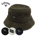ショッピングキャロウェイ ゴルフ メンズ キャロウェイ ボアバケットハット C25291118 秋 冬 25FW ゴルフウェア