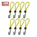 NCNL NO CAMP NO LIFE стрейч код желтый 8шт.@ twin крюк трос крюк палатка крюк резина крюк .. twin крюк трос обивка палатка аксессуары 