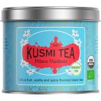 KUSMI TEA тусклый чай | Prince ulati Mill 100g жестяная банка ( примерно 40 кубок минут ) | органический черный чай Earl Gray 