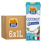 isolabio(isola BIO) органический кокос напиток нет сахар иметь машина 1000ml×6шт.