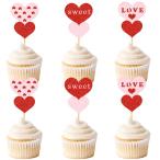 Keaziu 24 упаковка Valentine капкейк topa- Rav сладкий капкейк pick двойной Rav свадьба Propo -z. примерно свадебный душ 