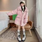 子供 ダウンコート キッズ 男の子 ベンチコート ジュニア 中綿コート ロング 女の子 ジャンパー ジャケット 防寒 アウター フード付き 防風 保温