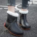 やわらか防水レインブーツレディース...