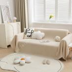 マルチカバー キルト 180*340cm 北欧 キルティング 生地 綿100% コットン 中綿入り 洗える ウォッシャブル 洗濯可 おしゃれ 静電気防止 ソファカバー ラグ