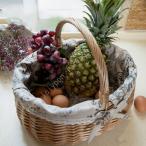 かごバスケット 持ち手付き ピクニックバスケット ピクニック バスケット かごバッグ 籠バッグ 小物入れ 小物収納 収納ケース かごバック 北欧 おしゃれ