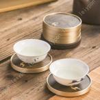 茶敷 コースター 木製 茶托 茶たく 