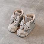 スノーブーツ キッズ ブーツ ショートブーツ 女の子 シンプル 可愛い 合わせやすい カジュアル ウィンターブーツ 通気 滑り止め マジックテープ 無地